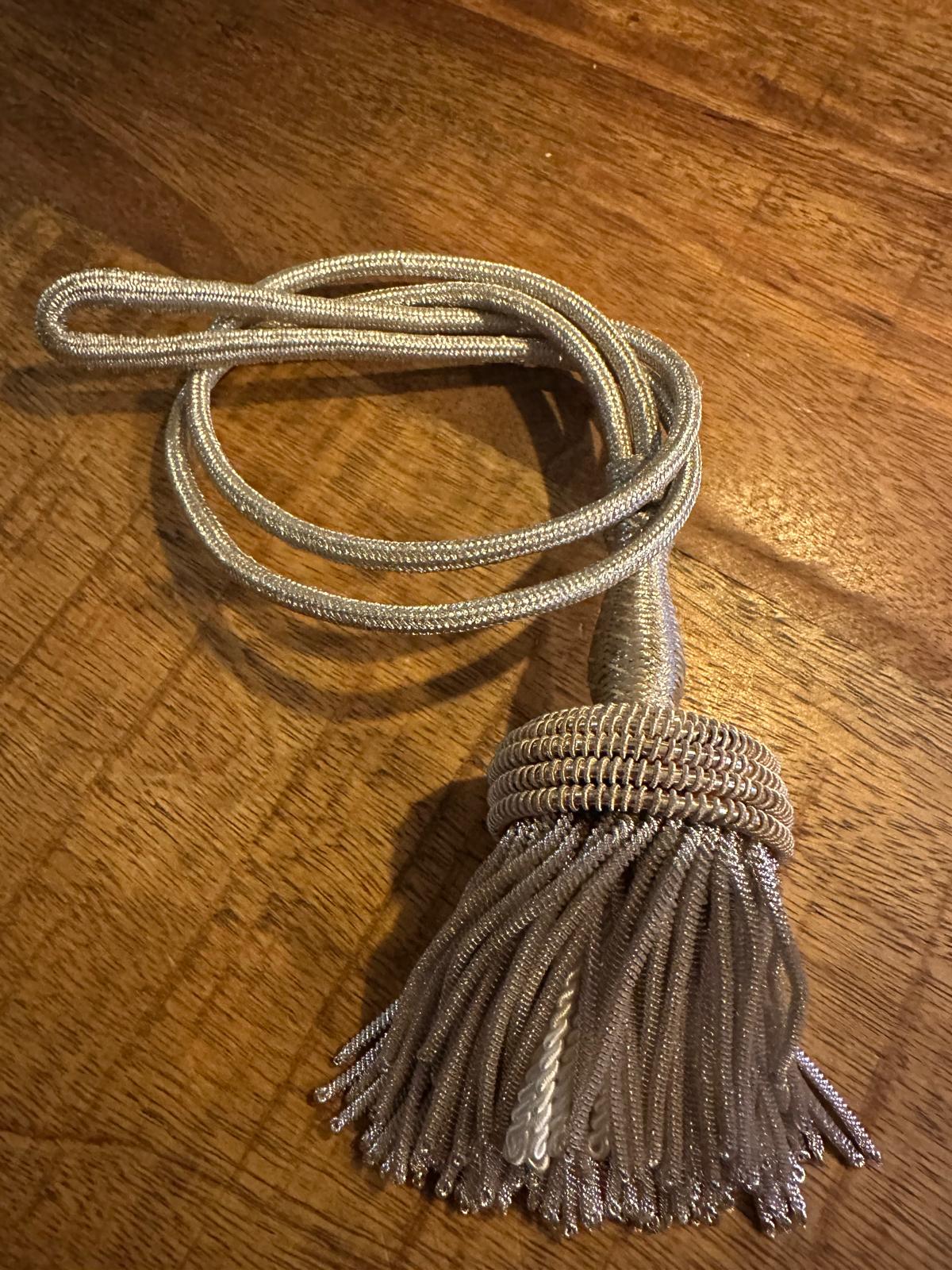 Sabelkwast zilver met witte kern – atelierstuk - InDef