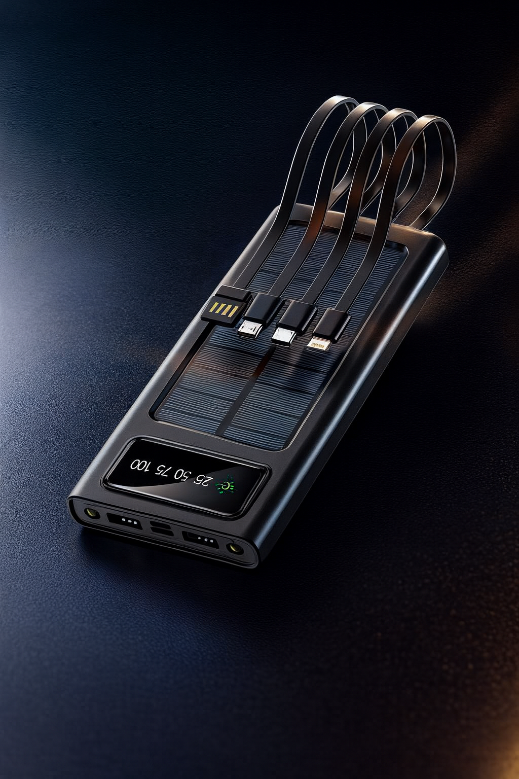 Solar Powerbank 20.000 mAh – noodstroom voor onderweg