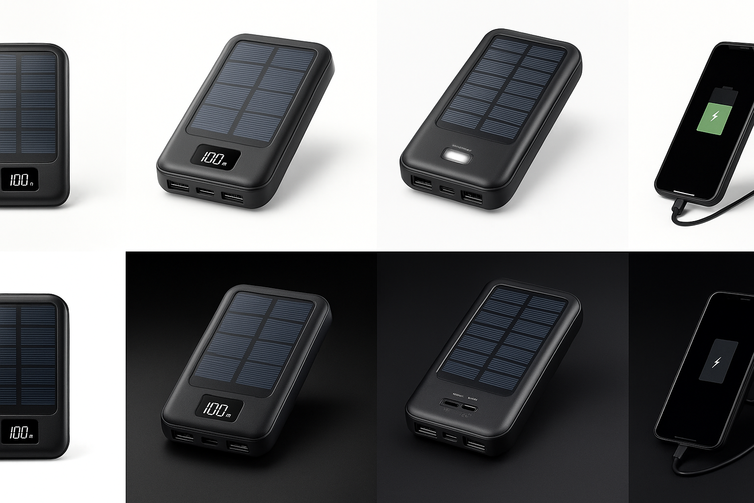 Solar Powerbank 20.000 mAh – noodstroom voor onderweg