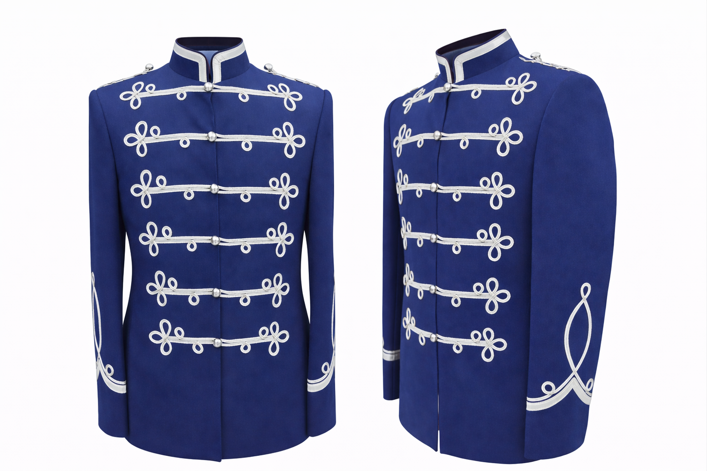 Ceremoniële Jas Rood met Goud Passement