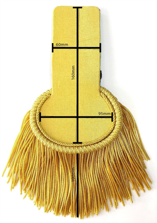 Epauletten – Goudkleurig | Atelierselectie - InDef