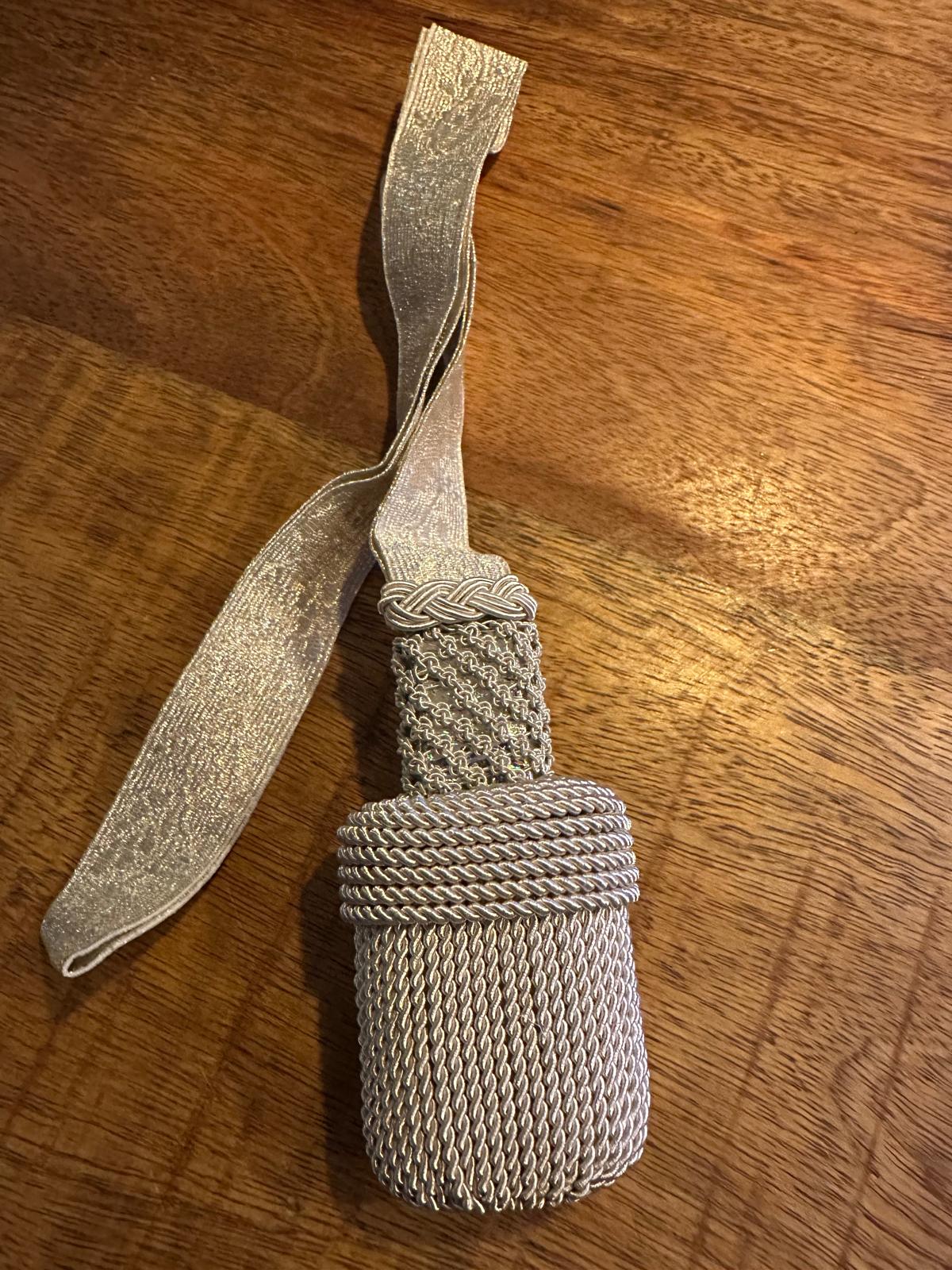 Portepee zilver – uniek ateliermodel - InDef
