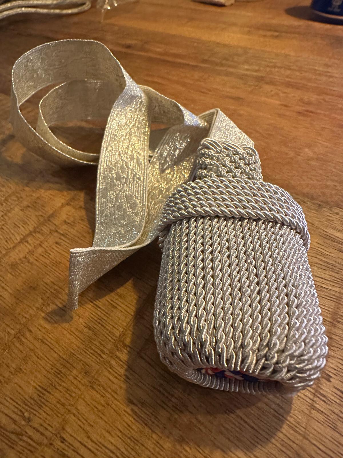 Portepee zilver – uniek ateliermodel - InDef