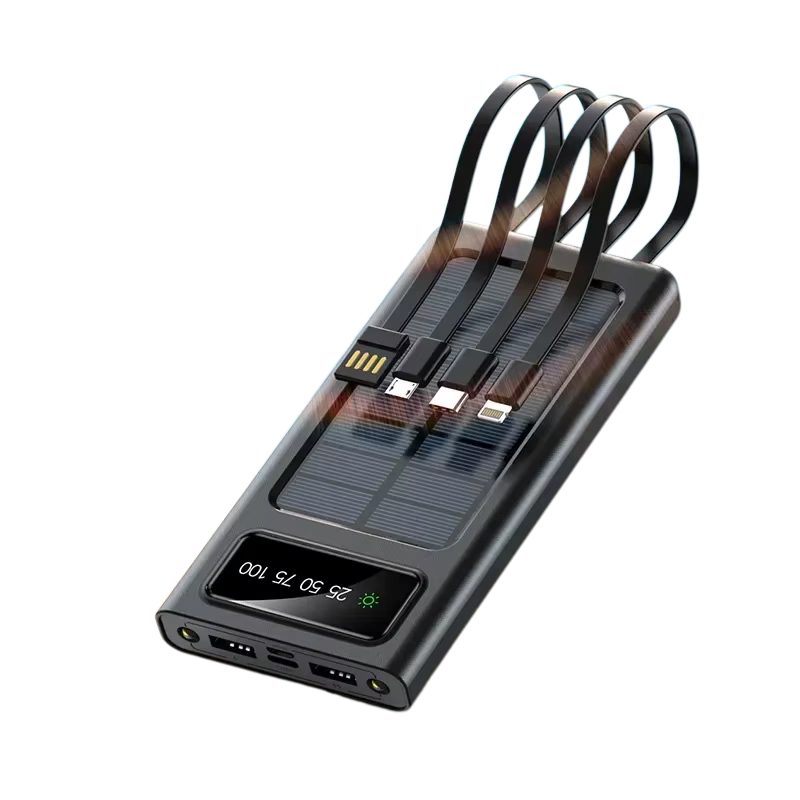 Solar Powerbank 20.000 mAh – noodstroom voor onderweg