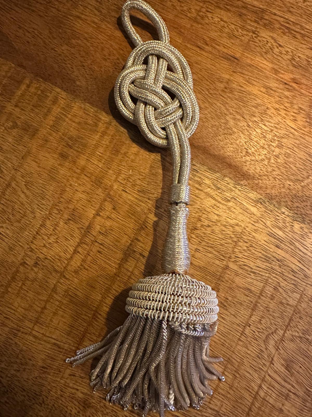 Sabelkwast zilver met witte kern – atelierstuk - InDef