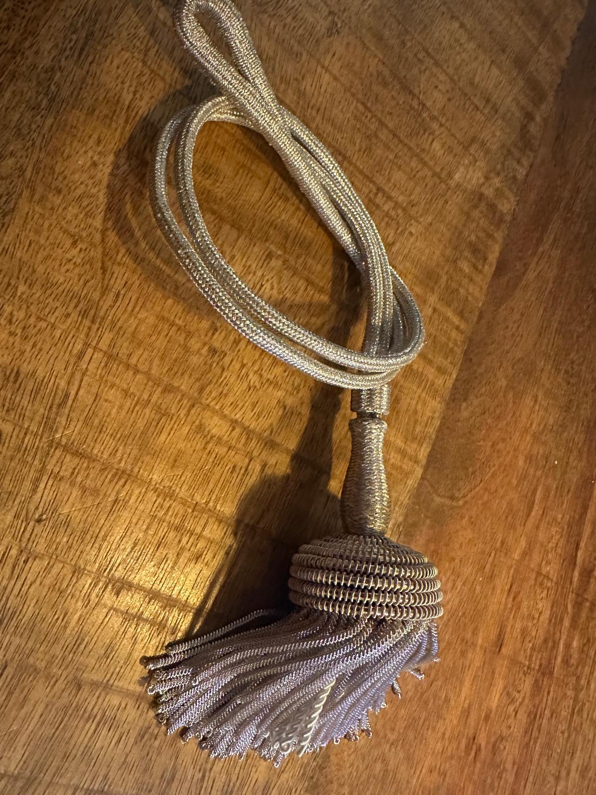 Sabelkwast zilver met witte kern – atelierstuk - InDef